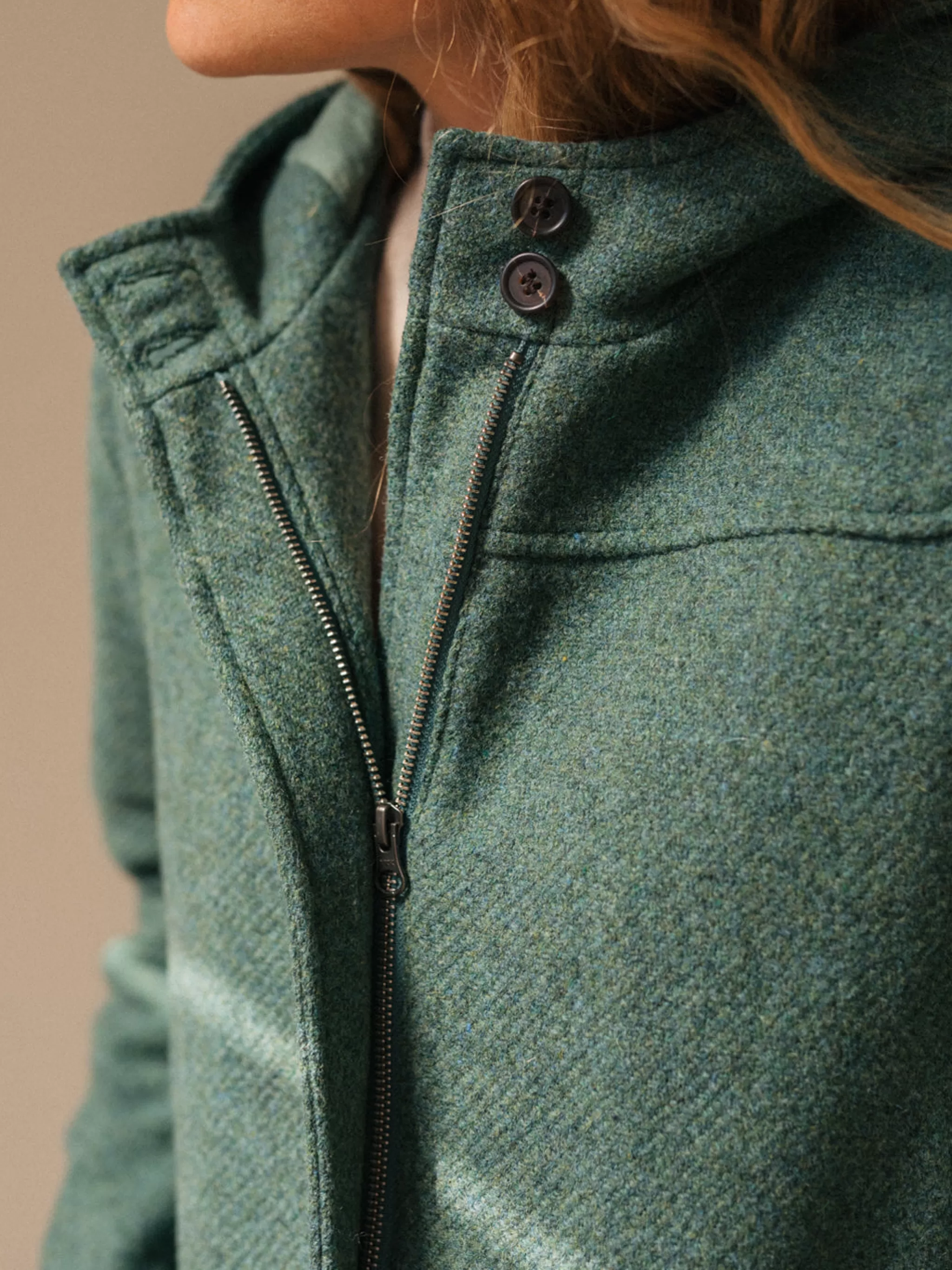 TWOTHIRDS Jackets-Ansaron Vert Delave