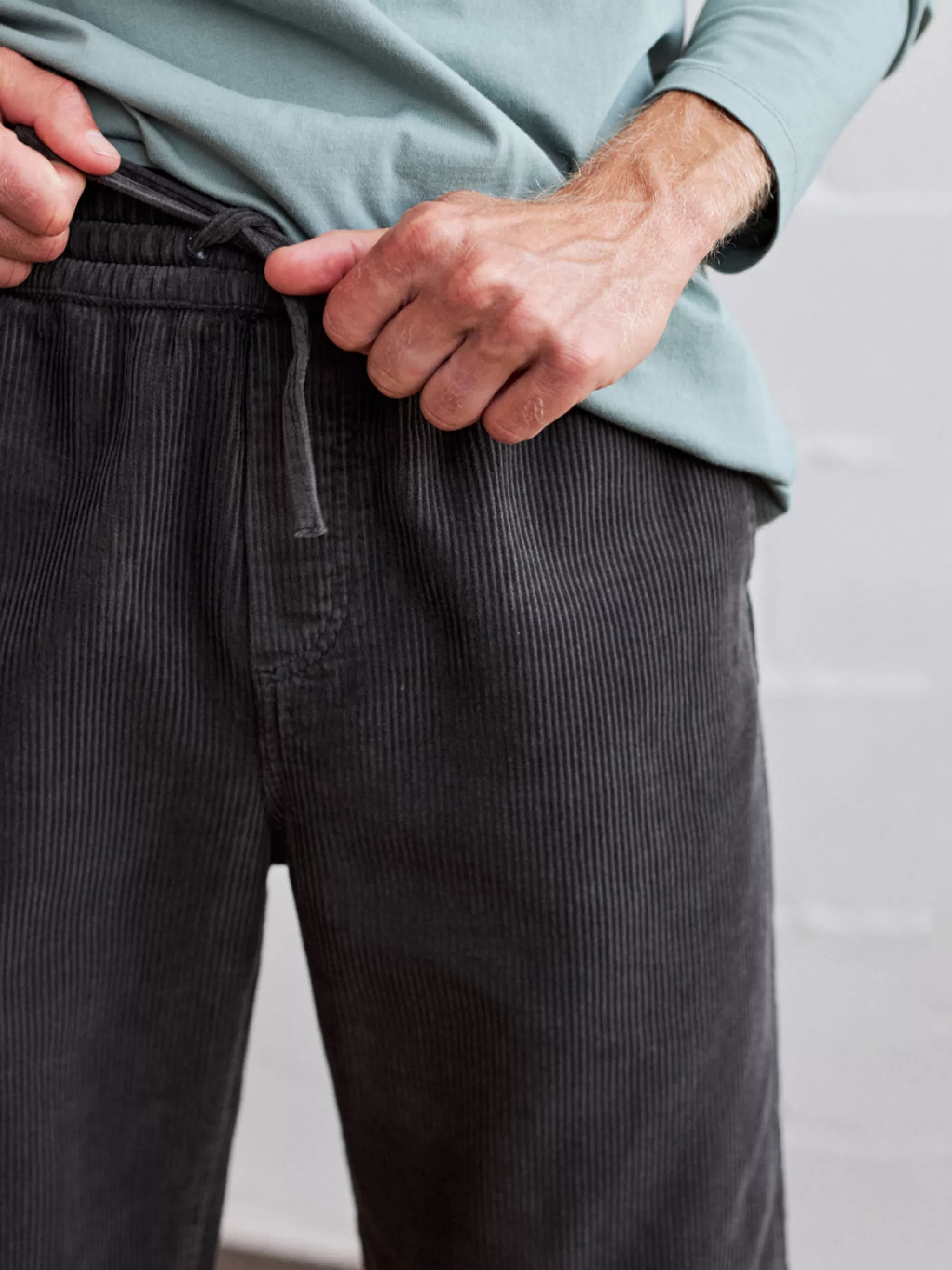 TWOTHIRDS Trousers-Apolima Sable Fonce