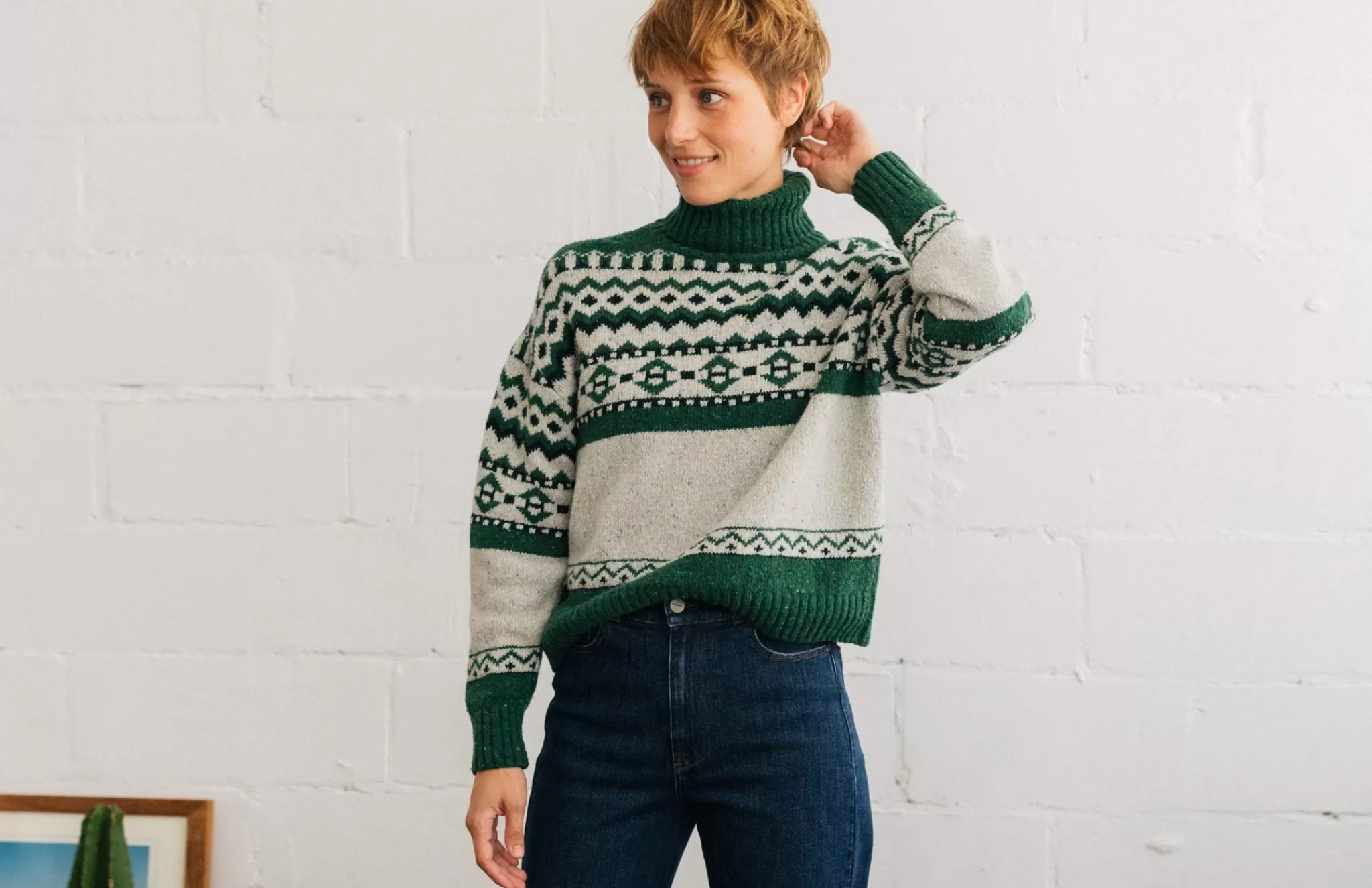 TWOTHIRDS Knits-Astypalee Jacquard