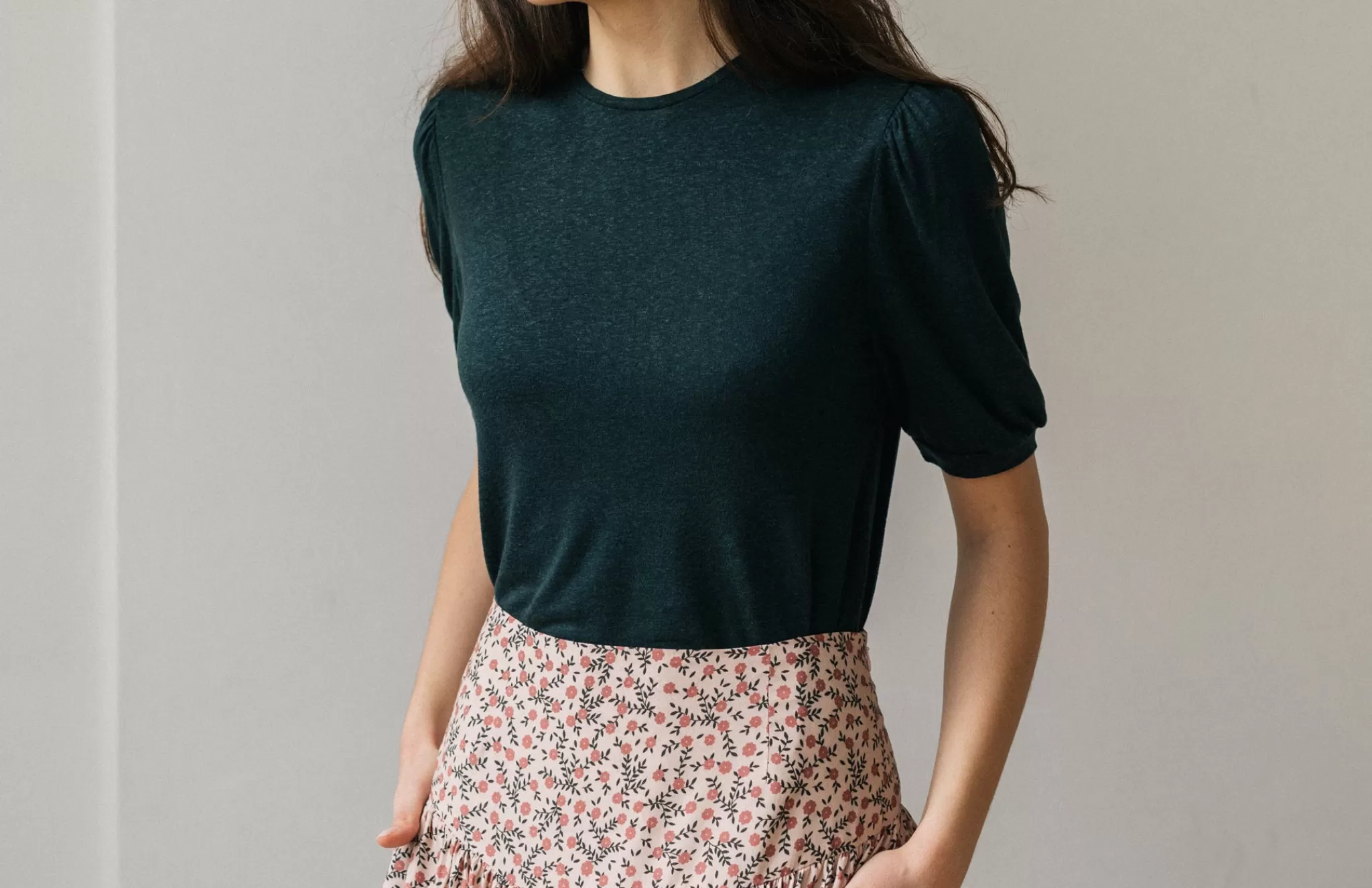 TWOTHIRDS Skirts-Calero Corail Poussiereux