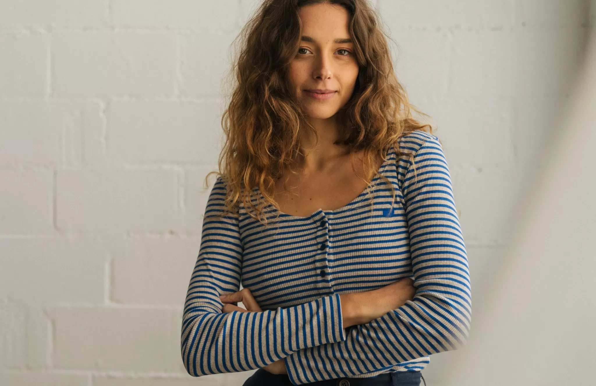 TWOTHIRDS Tops-Habel Rayures Bleues De Nuit