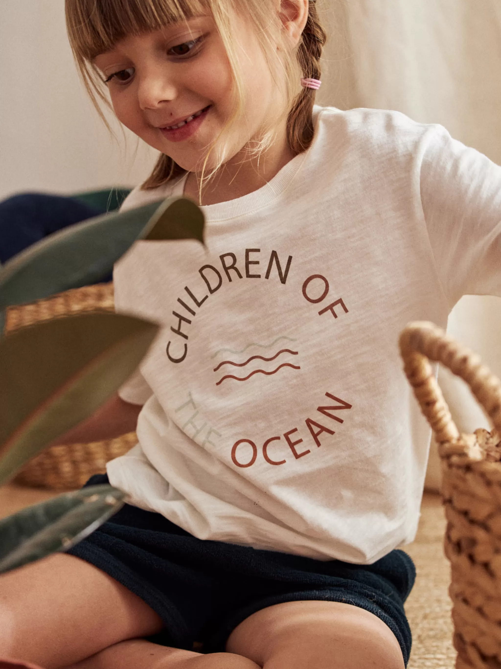 TWOTHIRDS Tops-Libertes Blanc Casse