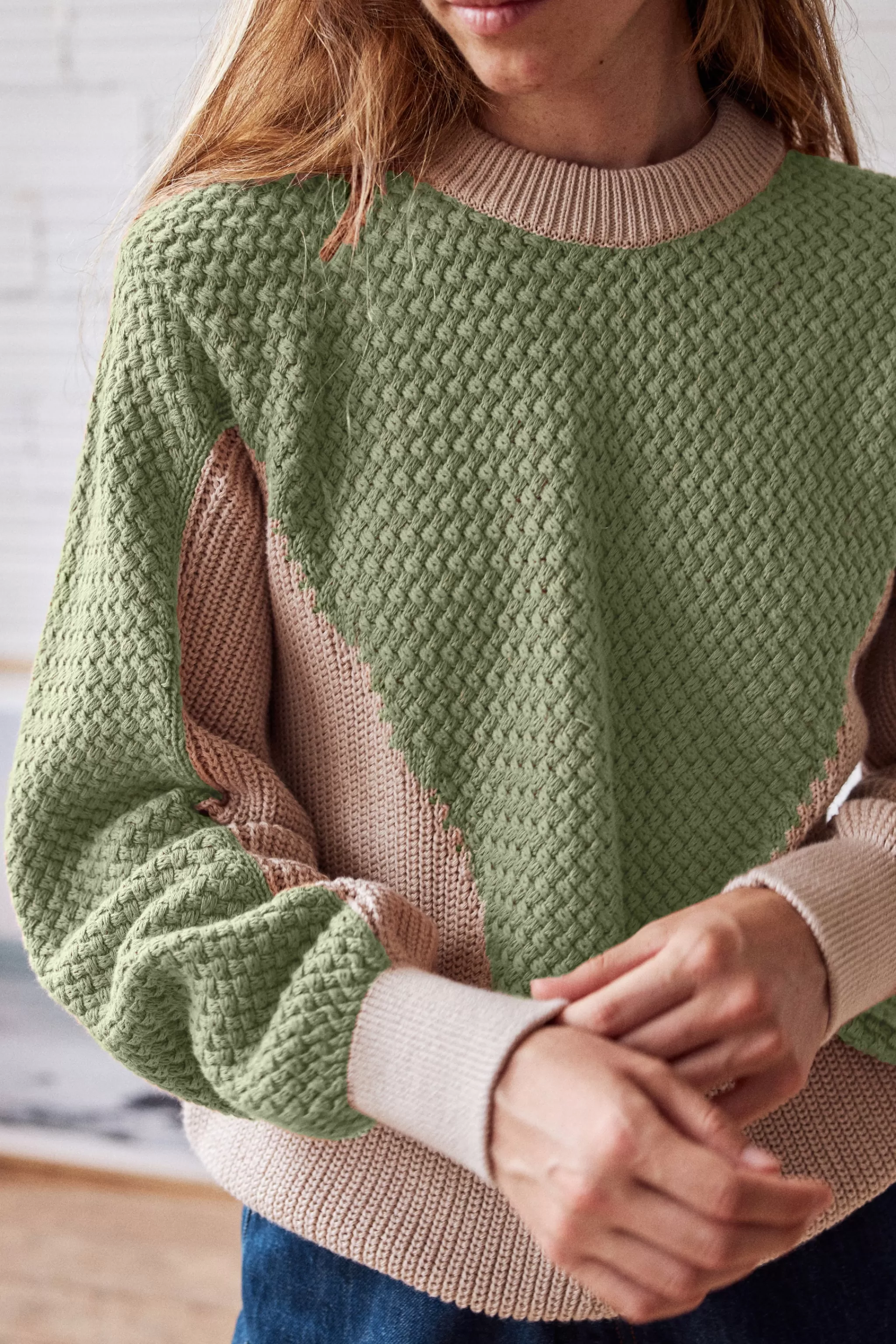 TWOTHIRDS Knits-Marechal Jade/Coquillage